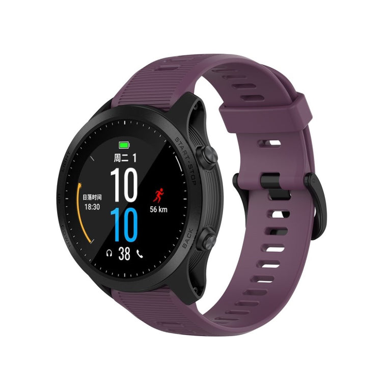 Fremragende Universal Garmin Silikone Rem - Lilla#serie_11