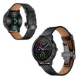 Garmin Vivoactive 3 / Garmin Vivomove HR Bracelet Universel en cuir véritable