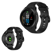 Rigtigt pænt Universal Garmin Silikone Rem - Sort#serie_1