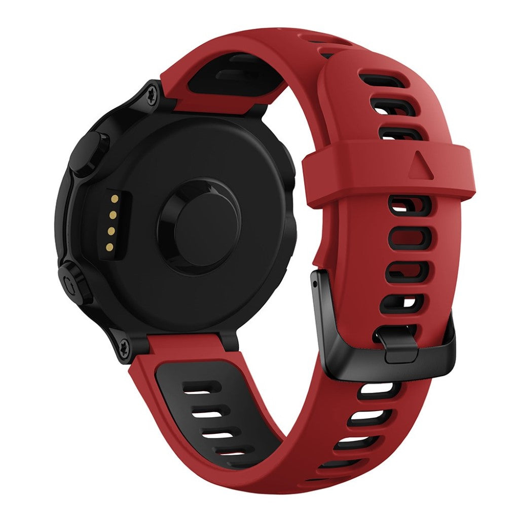 Rigtigt sejt Universal Garmin Silikone Rem - Rød#serie_2