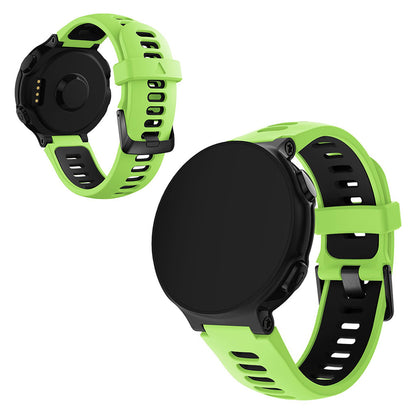 Rigtigt sejt Universal Garmin Silikone Rem - Grøn#serie_5