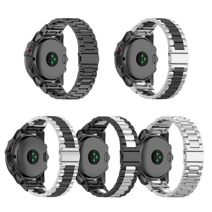 Mega komfortabel Universal Garmin Metal Rem - Sort#serie_2