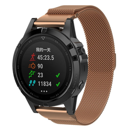 Fremragende Garmin Fenix 5 Metal Rem - Flerfarvet#serie_2