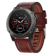 Incredibilmente Piacevole Garmin Fenix 5X / Garmin Tactix Charlie Finta Pelle Universali Cinturino