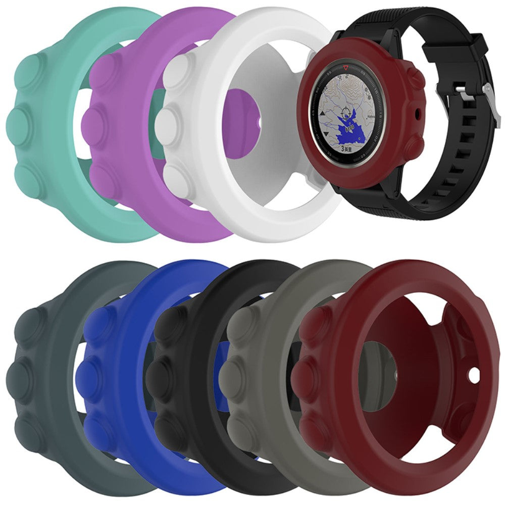 Garmin Fenix 5X / Garmin Fenix 5X Plus  Silikone Bumper  - Hvid#serie_1