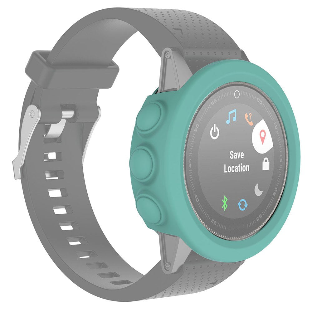 Garmin Fenix 5X  Silikone Bumper  - Grøn#serie_6