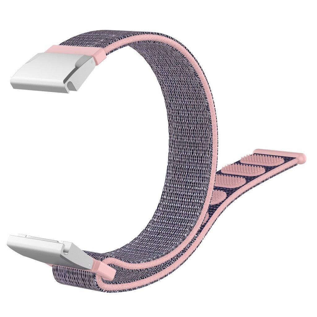 Mega holdbart Garmin Fenix 5S Nylon Rem - Pink#serie_5