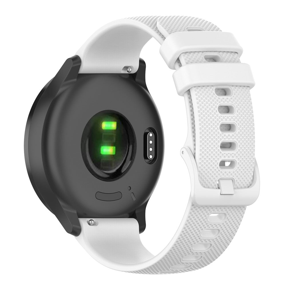 Vildt kønt Universal Garmin Silikone Rem - Hvid#serie_2