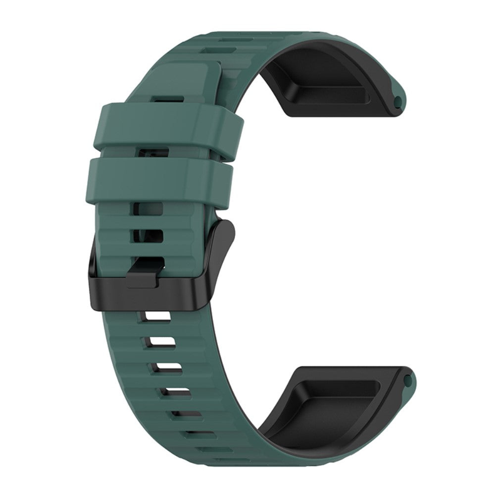 Mega pænt Universal Garmin Silikone Rem - Grøn#serie_2