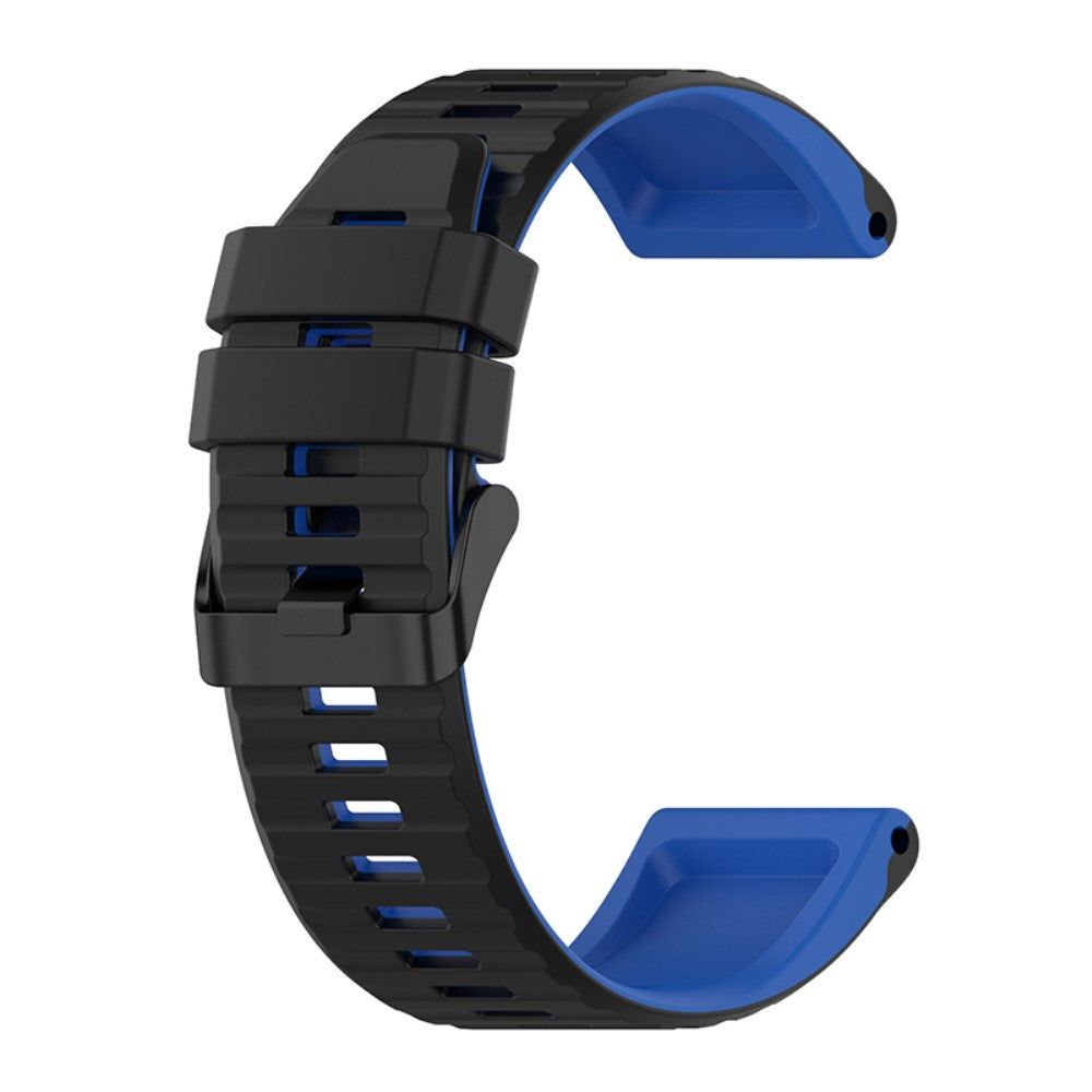 Mega pænt Universal Garmin Silikone Rem - Sort#serie_6