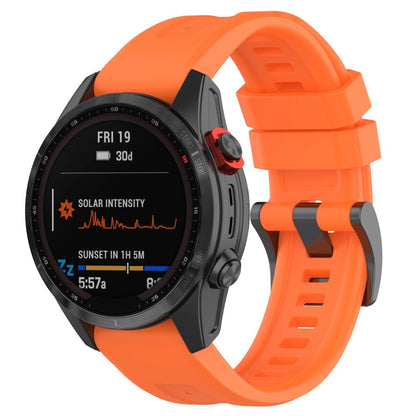 Mega slidstærk Universal Garmin Silikone Rem - Orange#serie_13