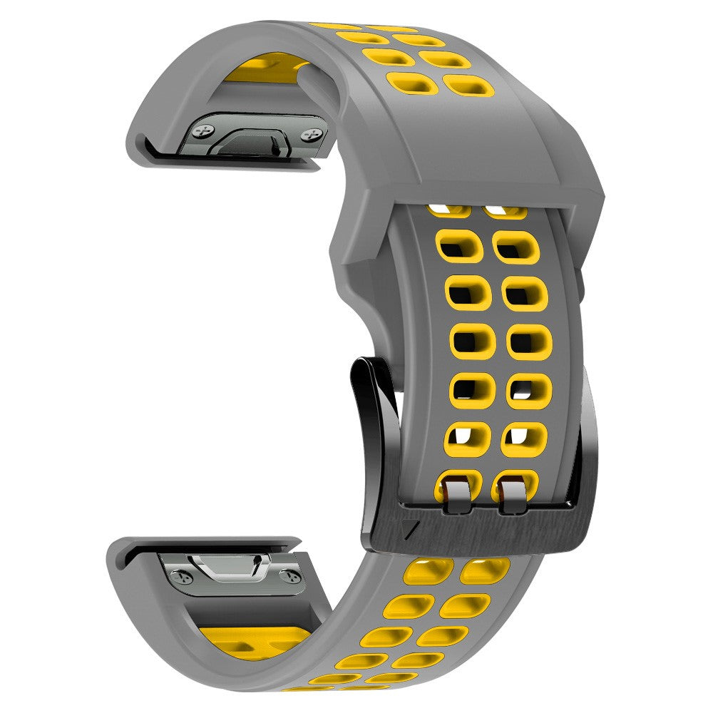 Rigtigt fed Universal Silikone Rem - Gul#serie_8