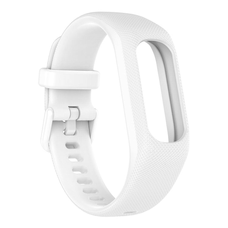 Meget smuk Garmin Vivosmart 5 Silikone Rem - Hvid#serie_1