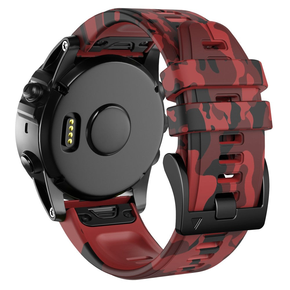 Meget slidstærk Universal Silikone Rem - Rød#serie_3