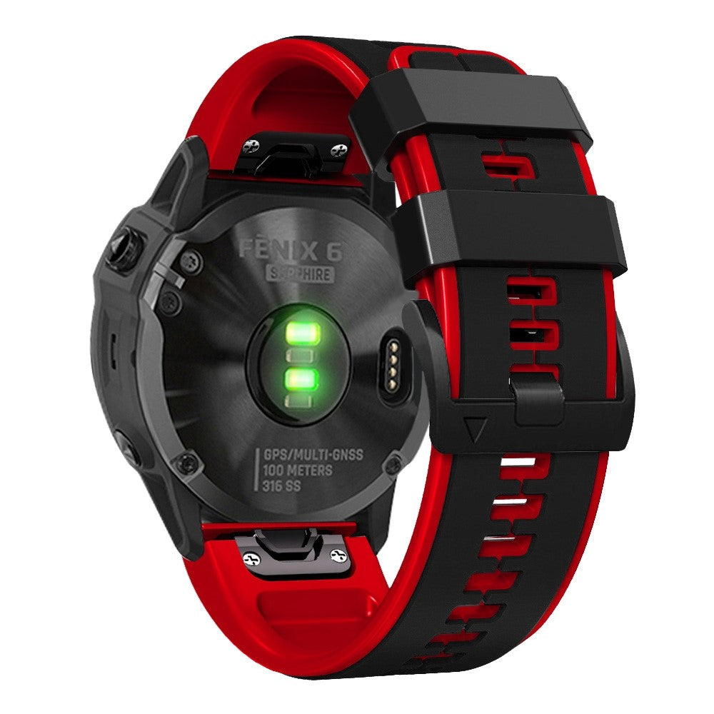 Udsøgt Universal Silikone Rem - Rød#serie_3