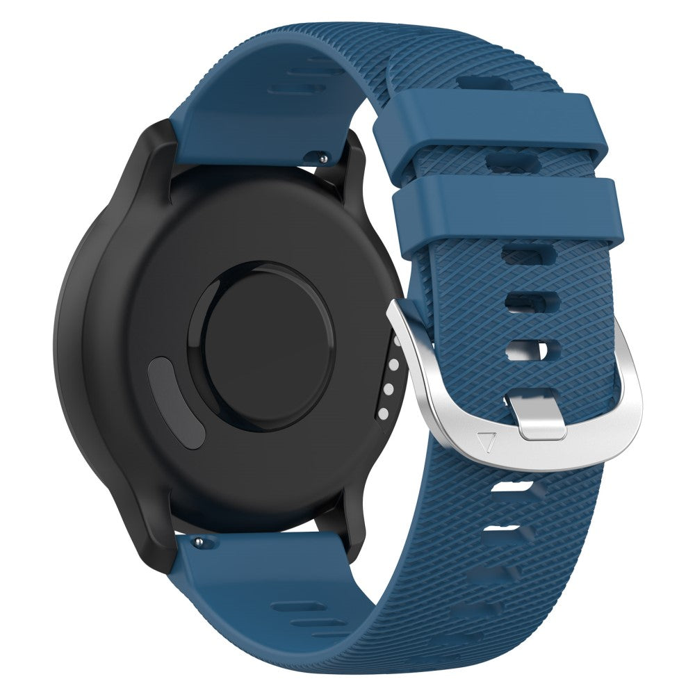 Vildt Skøn Silikone Universal Rem passer til Garmin Smartwatch - Blå#serie_9