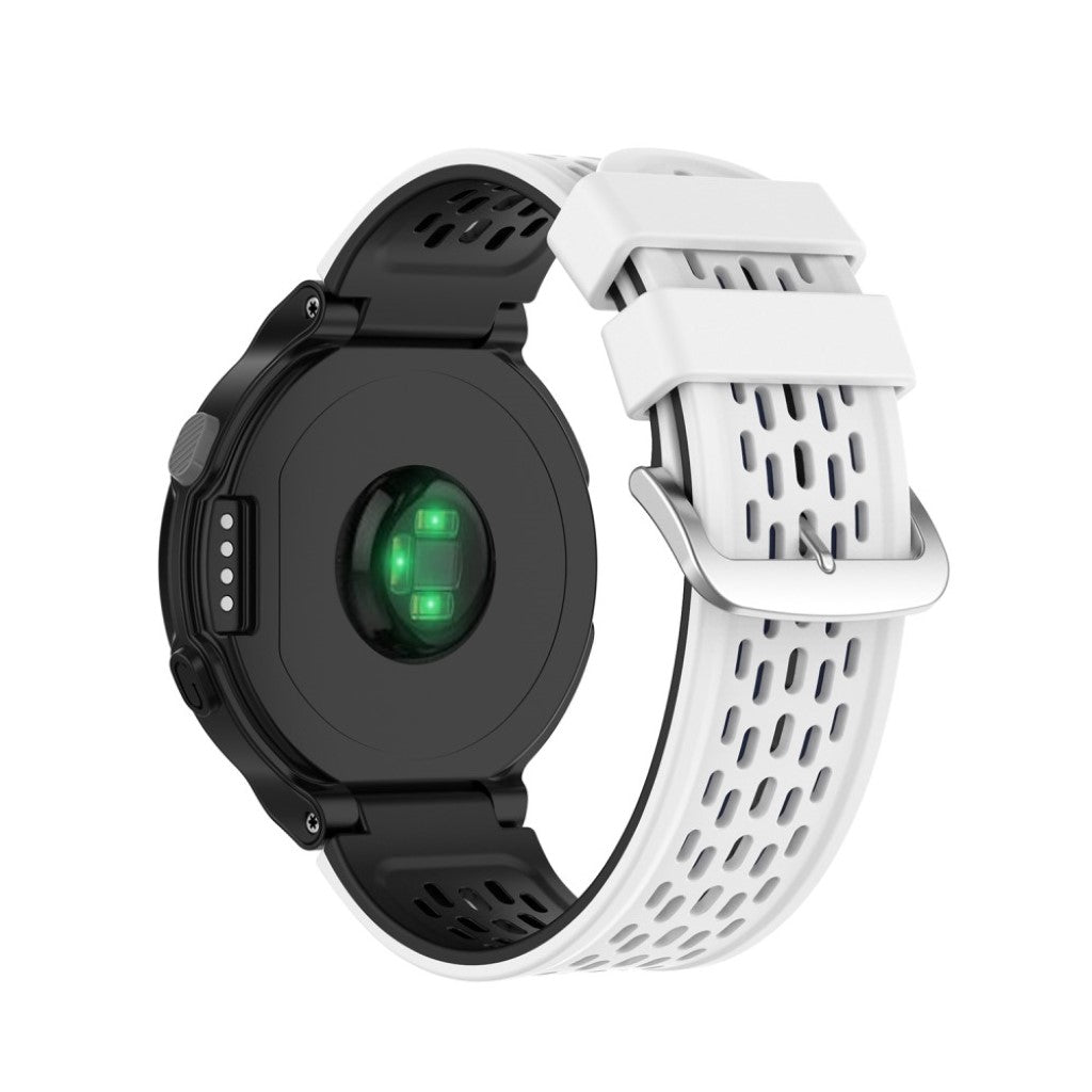 Vildt hårdfør Universal Garmin Silikone Rem - Hvid#serie_3