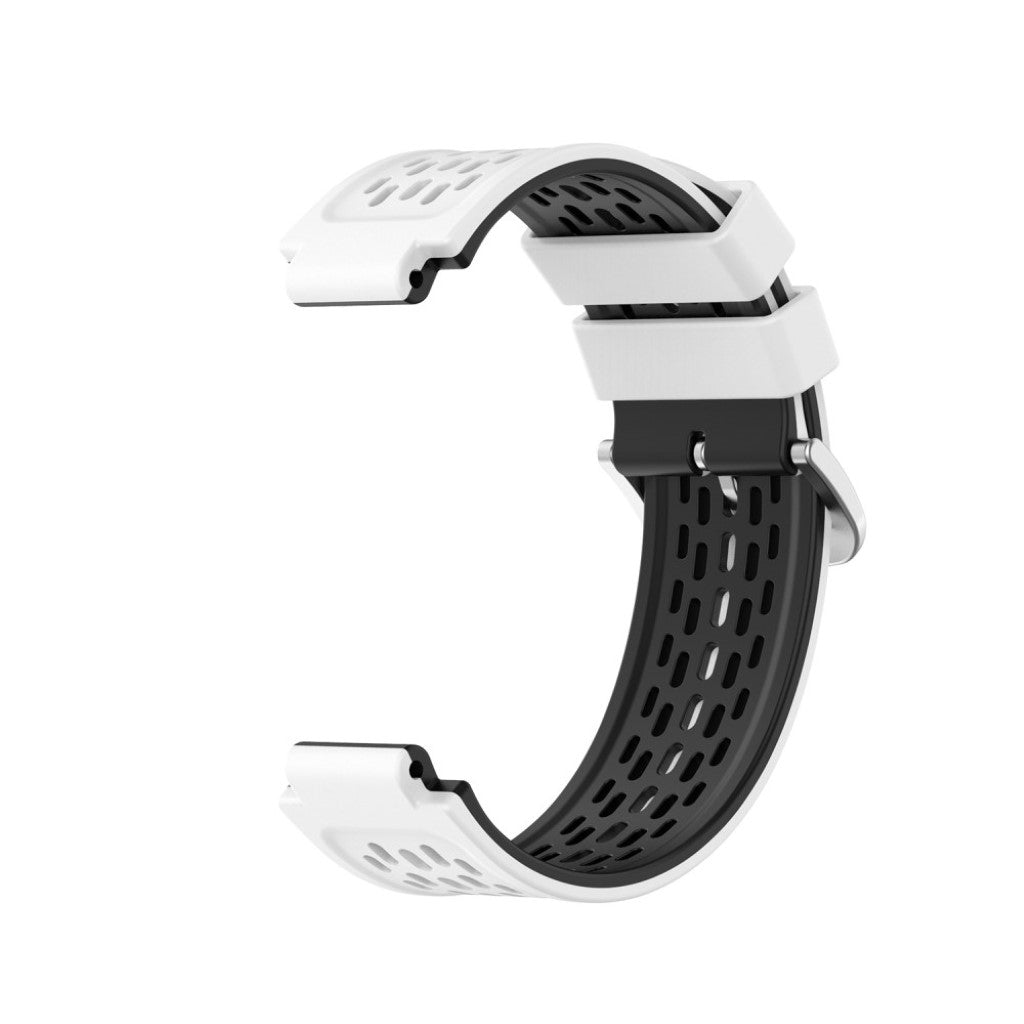 Vildt hårdfør Universal Garmin Silikone Rem - Hvid#serie_3