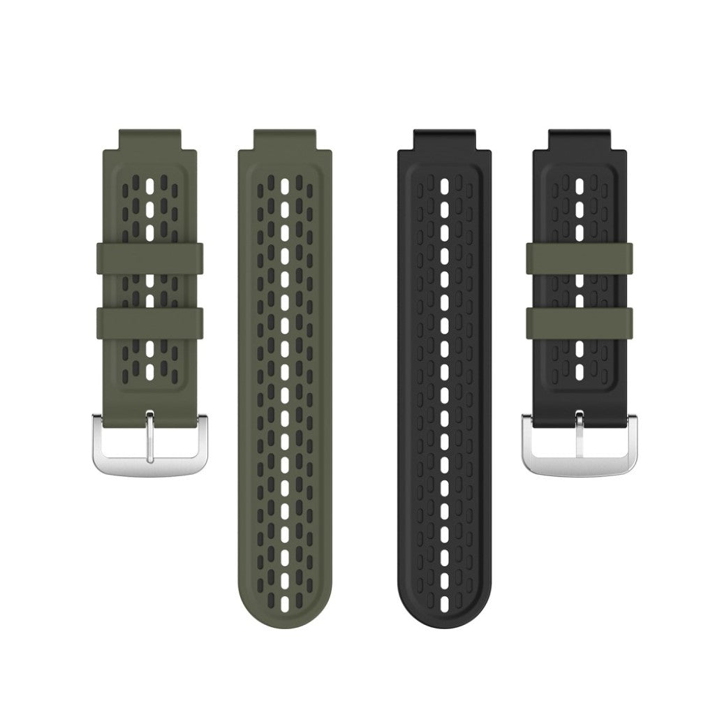 Vildt hårdfør Universal Garmin Silikone Rem - Grøn#serie_6