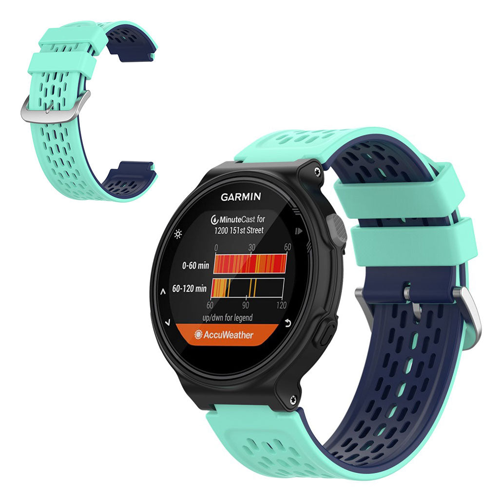 Vildt hårdfør Universal Garmin Silikone Rem - Grøn#serie_9