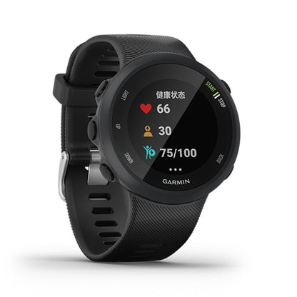 Meget komfortabel Garmin Forerunner 45 Silikone Rem - Sort#serie_2