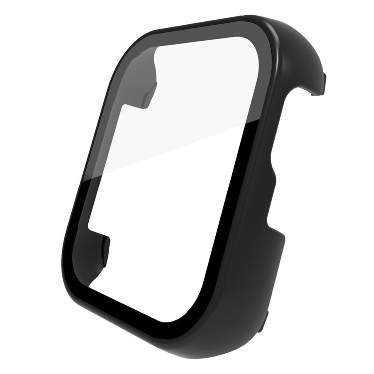 Super Fed Oppo Watch 3 Cover med Skærmbeskytter i Plastik og Hærdet Glas - Sort#serie_6