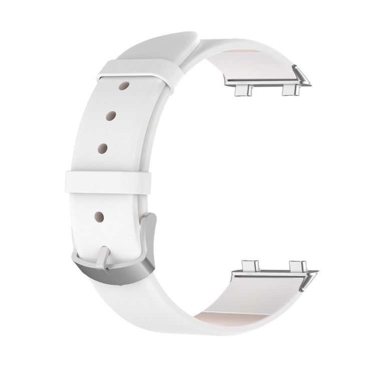 Super holdbart Oppo Watch 3 Kunstlæder Rem - Hvid#serie_2