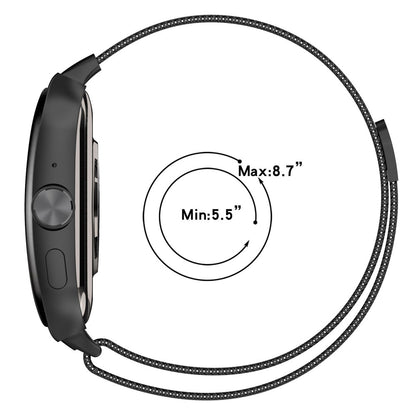 Super slidstærk Oppo Watch 3 Pro Metal Rem - Brun#serie_3