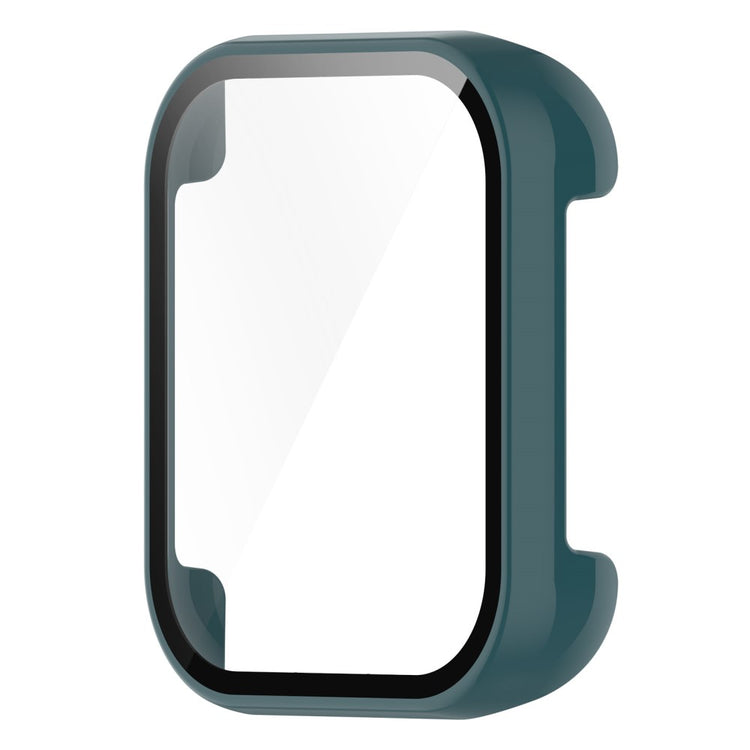 Rigtigt Fed Oppo Watch 2 (46mm) Cover med Skærmbeskytter i Plastik og Hærdet Glas - Grøn#serie_3