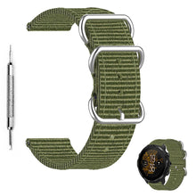 Helt vildt fint Universal Suunto Nylon Rem - Grøn#serie_2