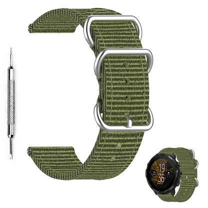 Helt vildt fint Universal Suunto Nylon Rem - Grøn#serie_2