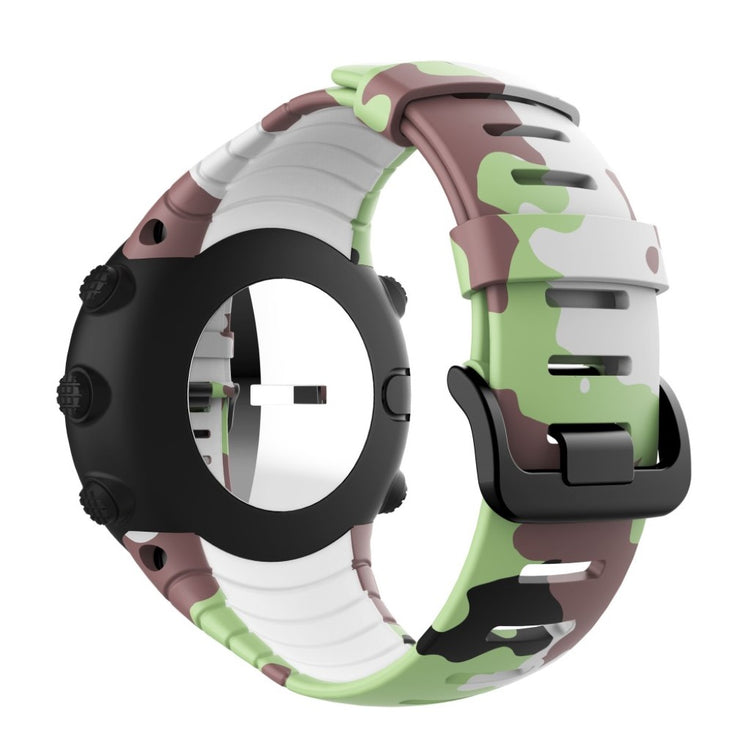 Super fint Suunto Core Silikone Rem - Grøn#serie_4