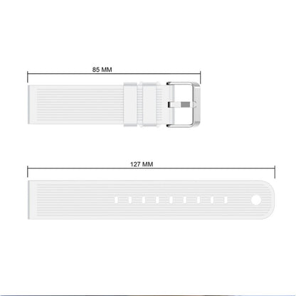 Super cool Amazfit Bip Lite Silikone Rem - Hvid#serie_2