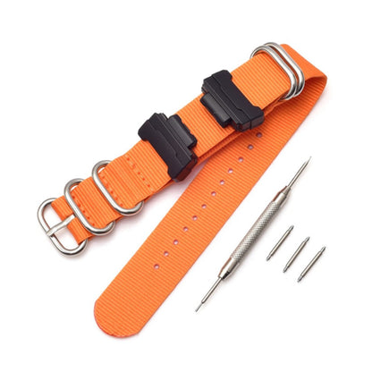 Klassisk Universal Casio Nylon Rem - Orange#serie_7
