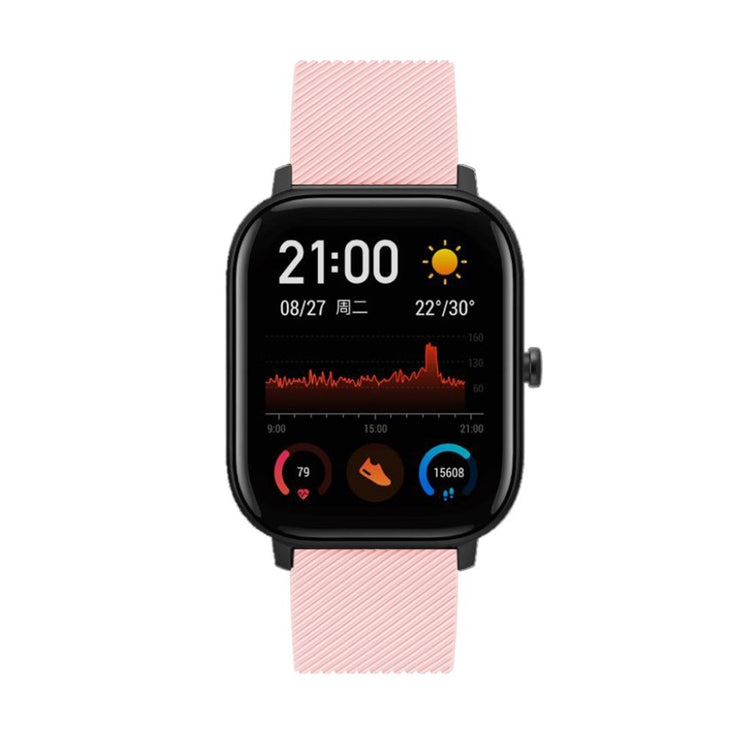 Super cool Amazfit Youth Silikone Rem - Pink#serie_4