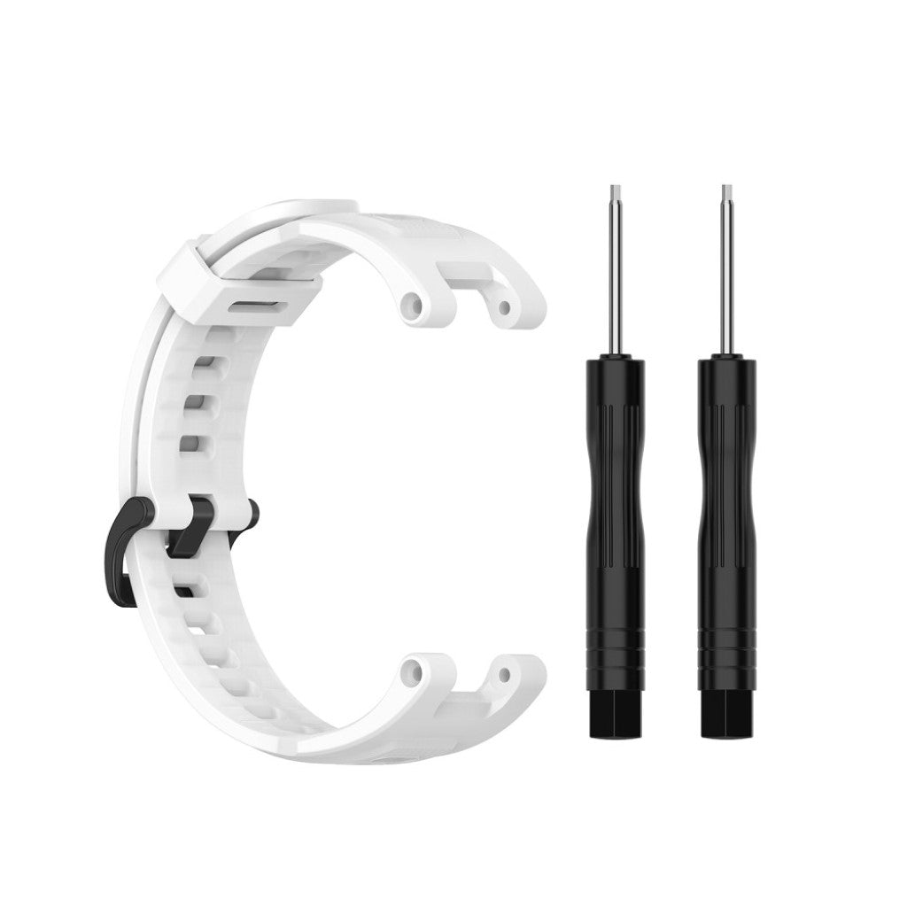 Meget komfortabel Amazfit T-Rex Silikone Rem - Hvid#serie_2