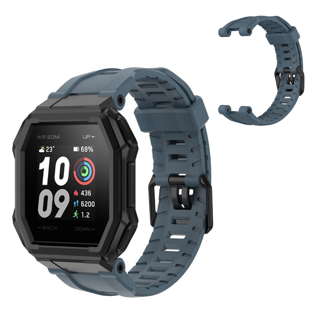 Super fantastisk Amazfit Ares Silikone Rem - Blå#serie_3