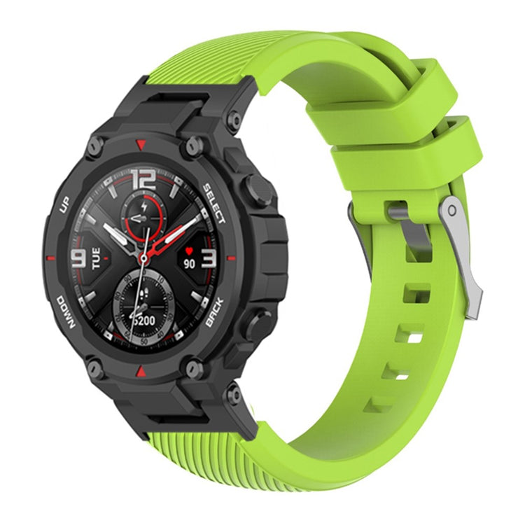 Cool Amazfit T-Rex Pro / Amazfit Ares Silikone Urrem - Grøn#serie_8