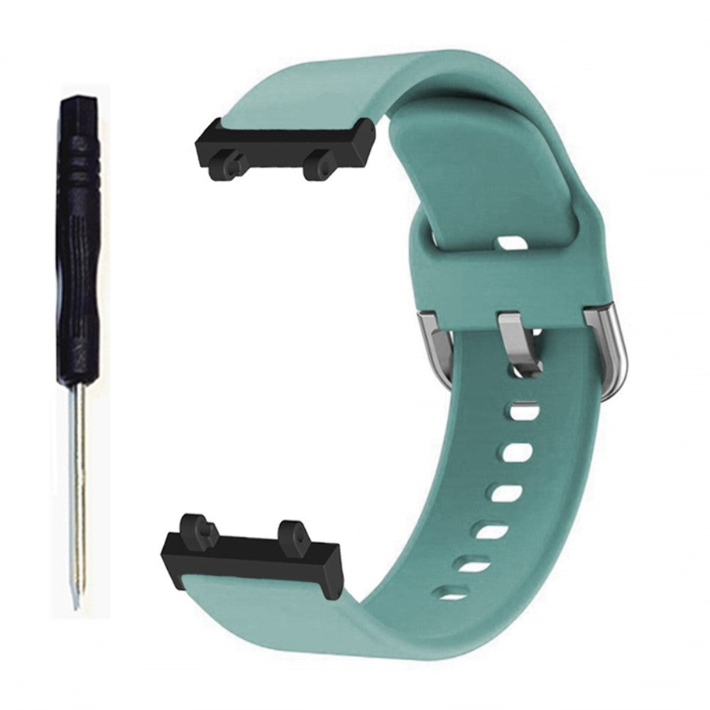 Rigtigt slidstærk Amazfit T-Rex 2 Silikone Rem - Blå#serie_9