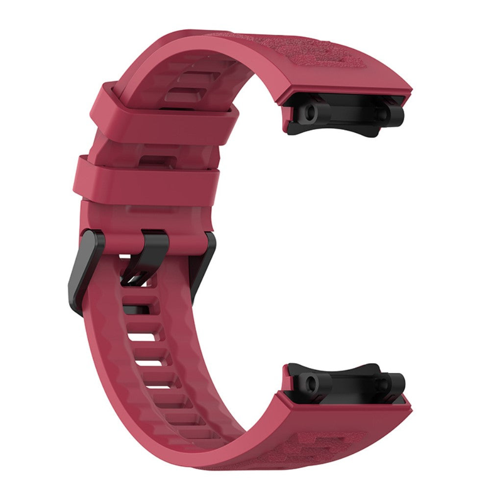 Mega nydelig Amazfit T-Rex 2 Silikone Rem - Rød#serie_5
