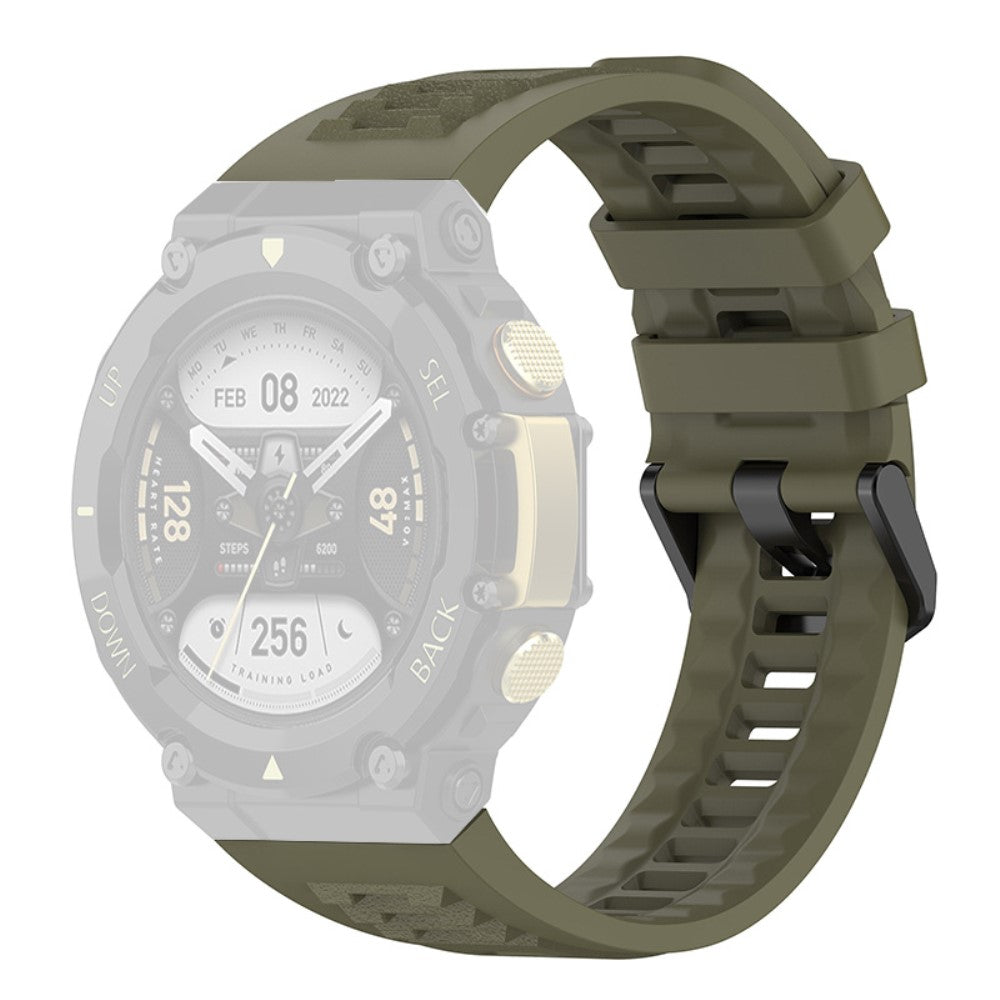 Mega nydelig Amazfit T-Rex 2 Silikone Rem - Grøn#serie_7