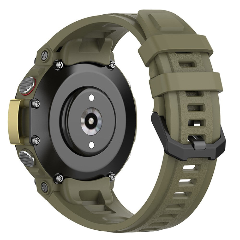 Mega nydelig Amazfit T-Rex 2 Silikone Rem - Grøn#serie_7