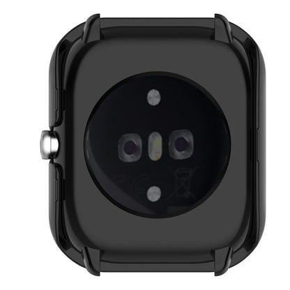 Mega Fint Amazfit GTS 4 Mini Cover med Skærmbeskytter i Plastik og Hærdet Glas - Sort#serie_1