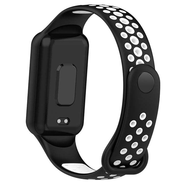 Mega flot Amazfit Band 7 Silikone Rem - Hvid#serie_1