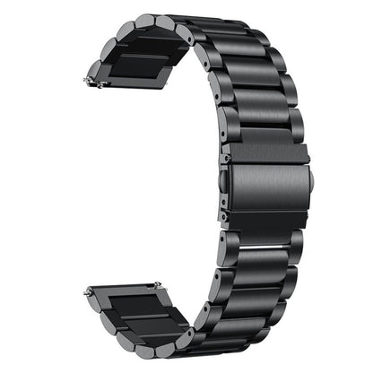 Meget flot Universal Fossil Metal Rem - Sort#serie_4