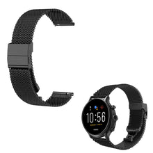Super fantastisk Fossil Gen 5 Metal Rem - Sort#serie_1
