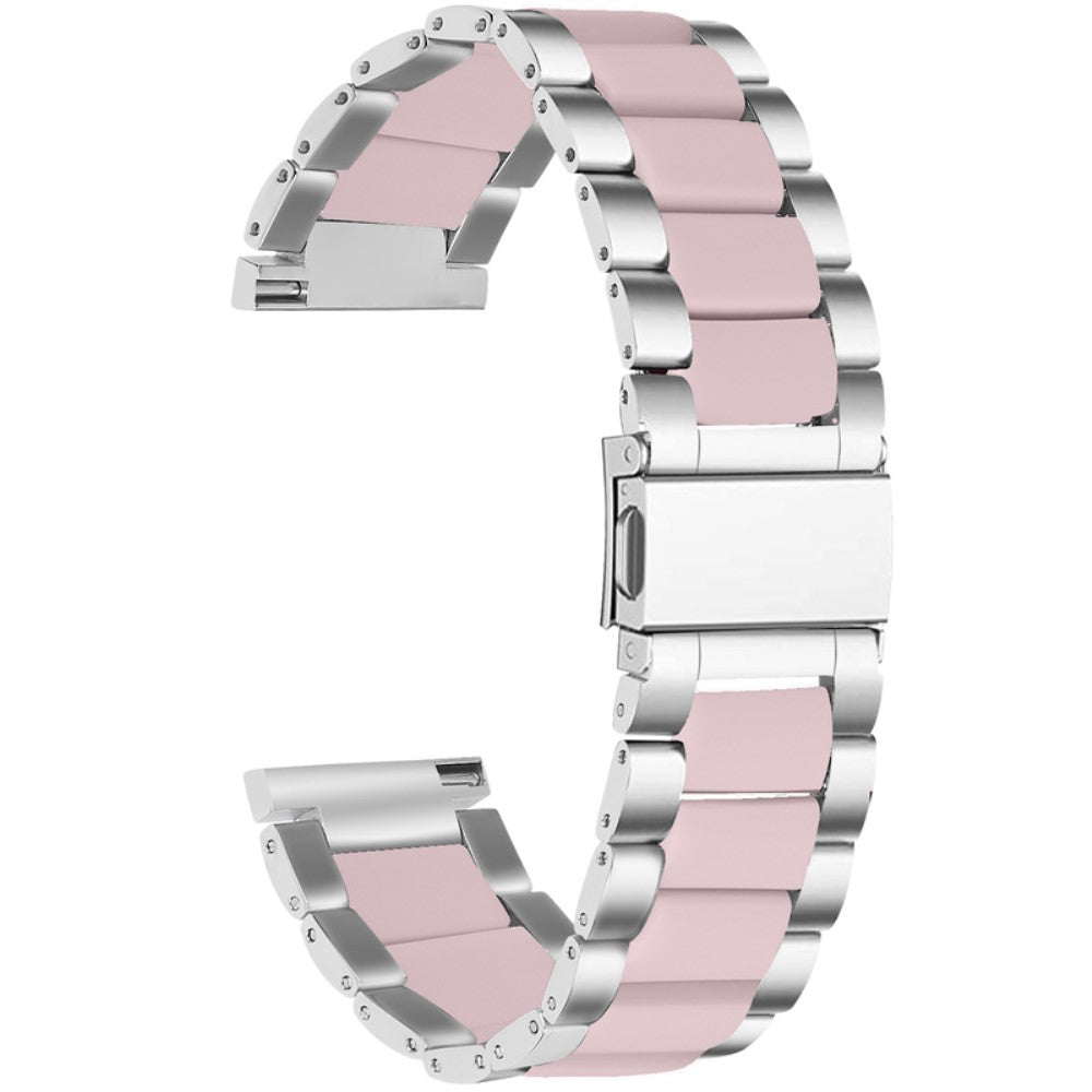Yndigt Pebble 2 \ 2 SE / Pebble Time Round Large Metal Rem - Pink#serie_4