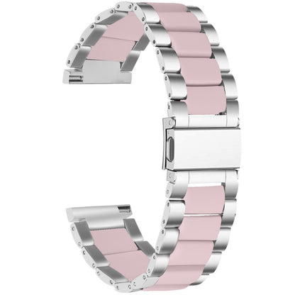 Yndigt Pebble 2 \ 2 SE / Pebble Time Round Large Metal Rem - Pink#serie_4