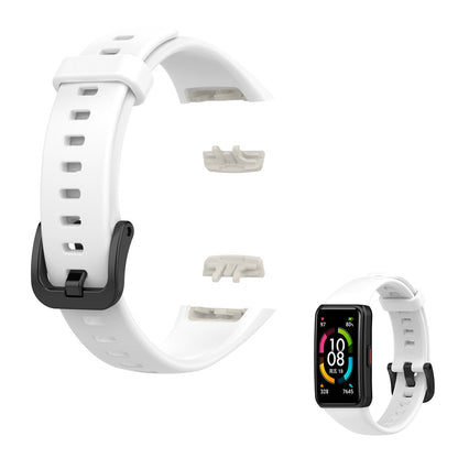 Holdbart Honor Band 6 Silikone Rem - Hvid#serie_2