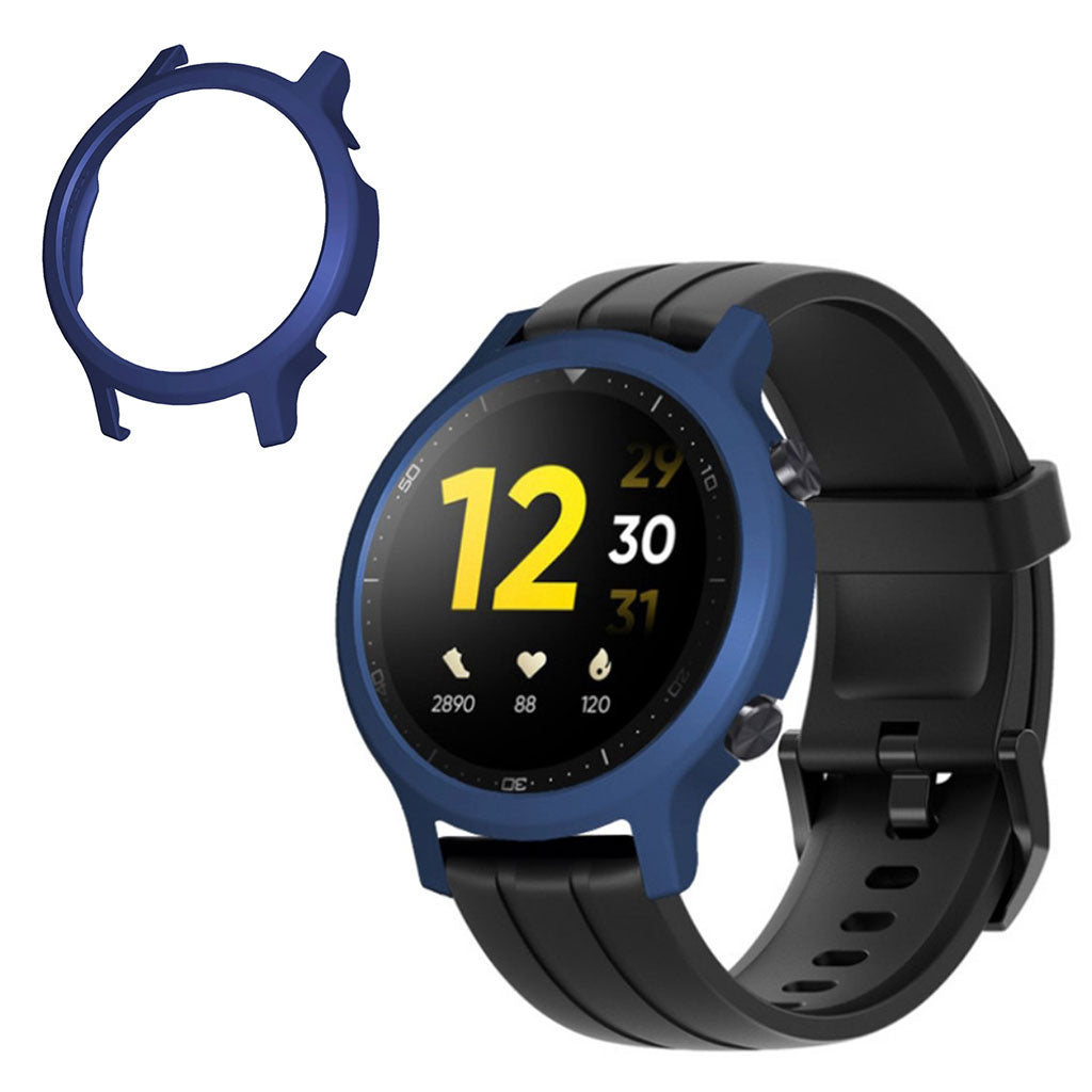 Realme Watch S Enkel Plastik Bumper  - Blå#serie_6